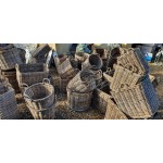 Cane Log Baskets Square